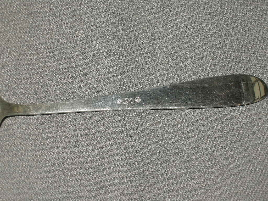 Keltum verzilverd P3 Chantal lepel 20 cm.