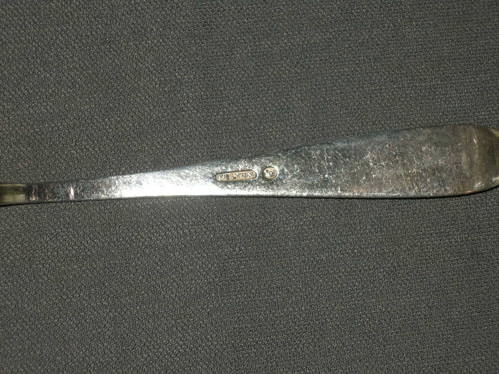 Keltum verzilverd P3 Chantal lepel 20 cm.
