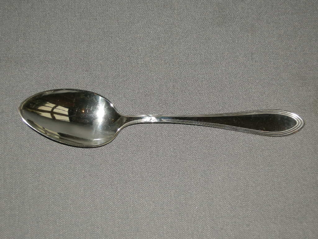 Wellner verzilverd lepel lengte 21 cm.