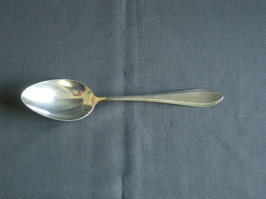 Gero verzilverd model 618 puntfilet lepel 21 cm. met logo KLM