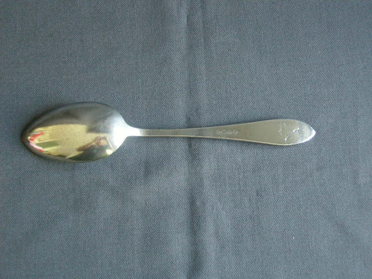 Gero verzilverd model 618 puntfilet lepel 21 cm. met logo KLM