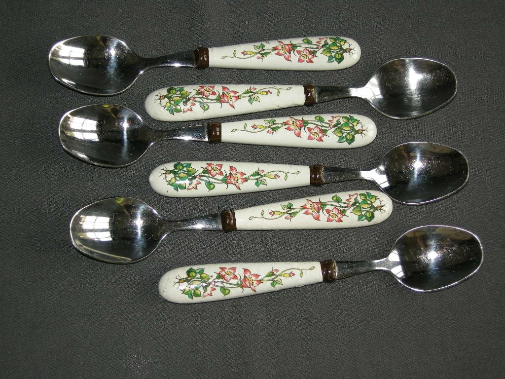 Villeroy & Boch Botanica bestek; lepeltjes 14,5 cm.