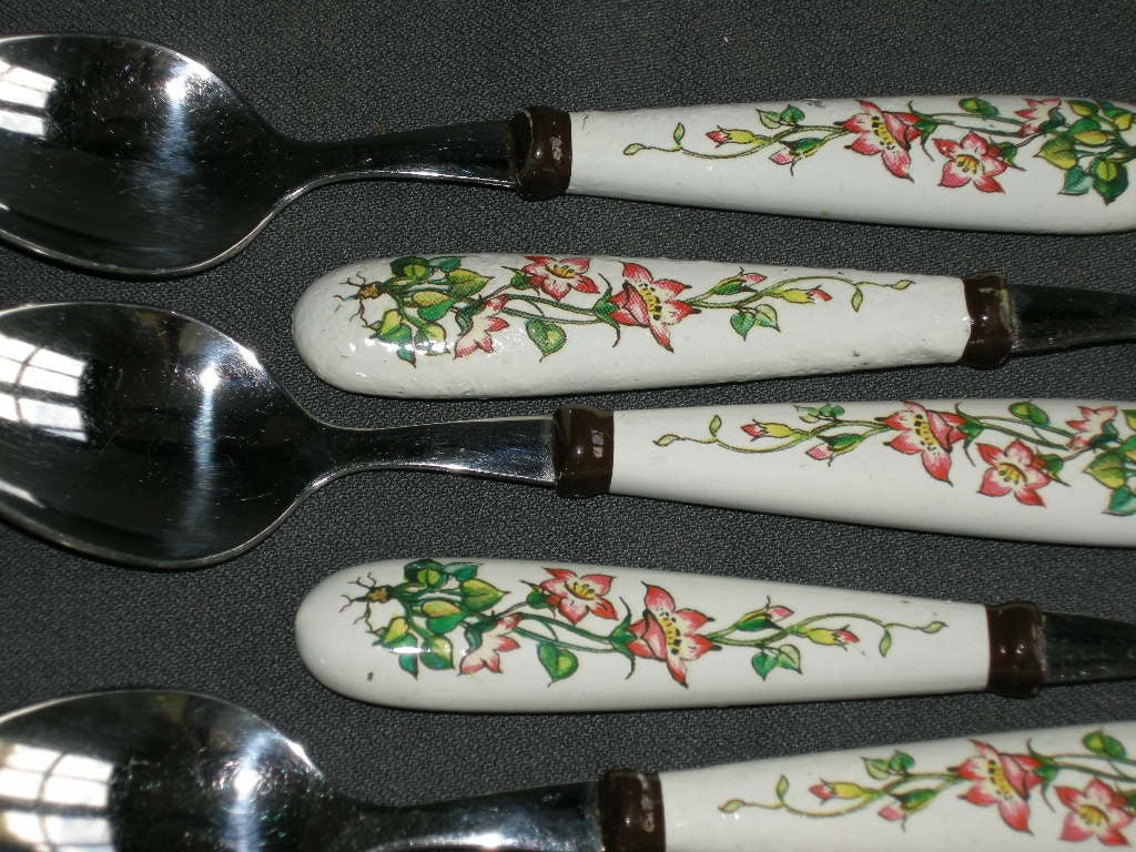 Villeroy & Boch Botanica bestek; lepeltjes 14,5 cm.