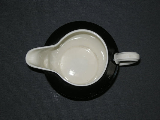 Mosa zwart - wit melkkannetje