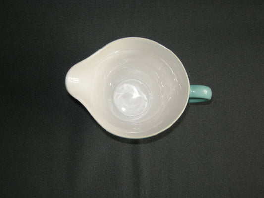 Huizen pastel aqua melkkannetje