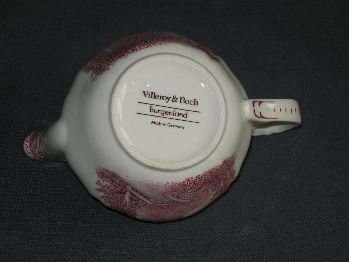 Villeroy & Boch Burgenland rood melkkannetje