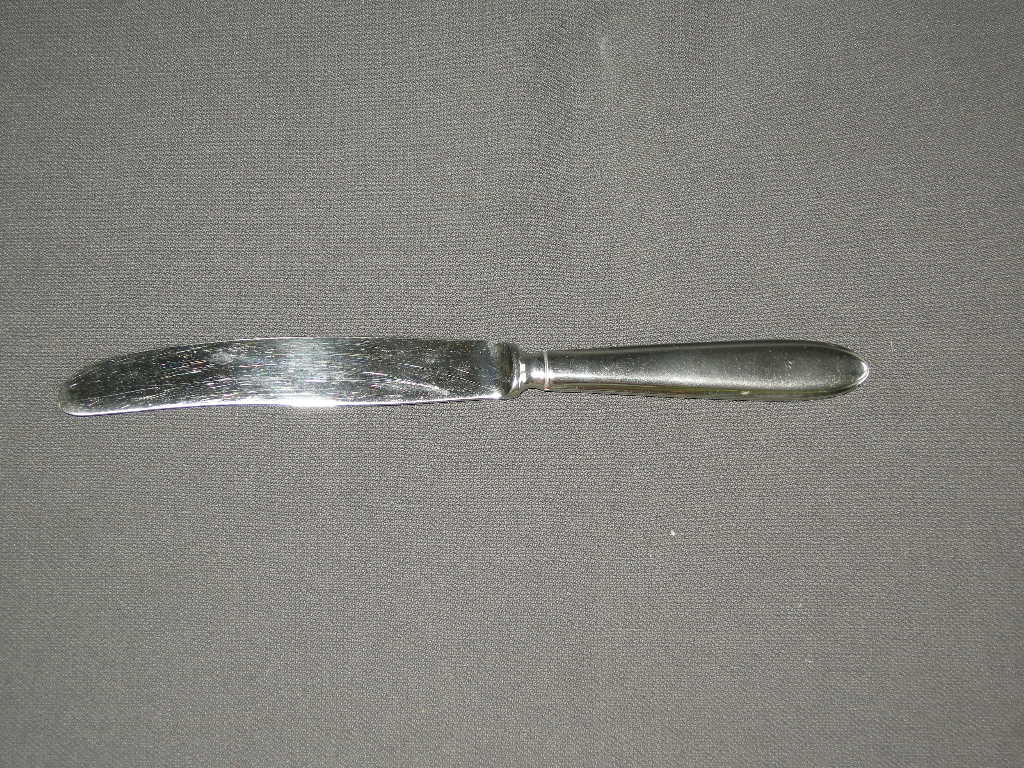 Gero Zilmeta model 718 puntfilet messen 21 cm. glad