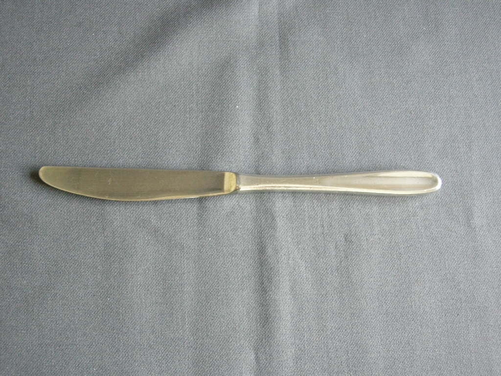 Gero verzilverd model 246 Invitation mes 21,7 cm.