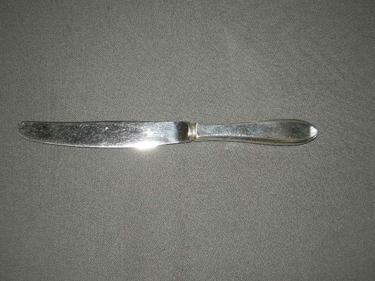 Gero verzilverd model 618 puntfilet mes met gladde snijrand 21 cm.