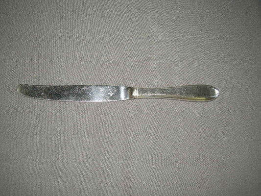 Gero verzilverd model 618 puntfilet mes met gladde snijrand 24,5 cm.
