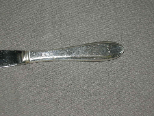 Gero verzilverd model 618 puntfilet mes met gladde snijrand 24,5 cm.