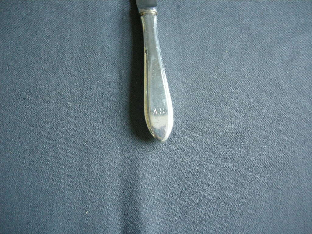 Gero Zilmeta model 718 puntfilet mes 24,8 cm. met breder snijgedeelte