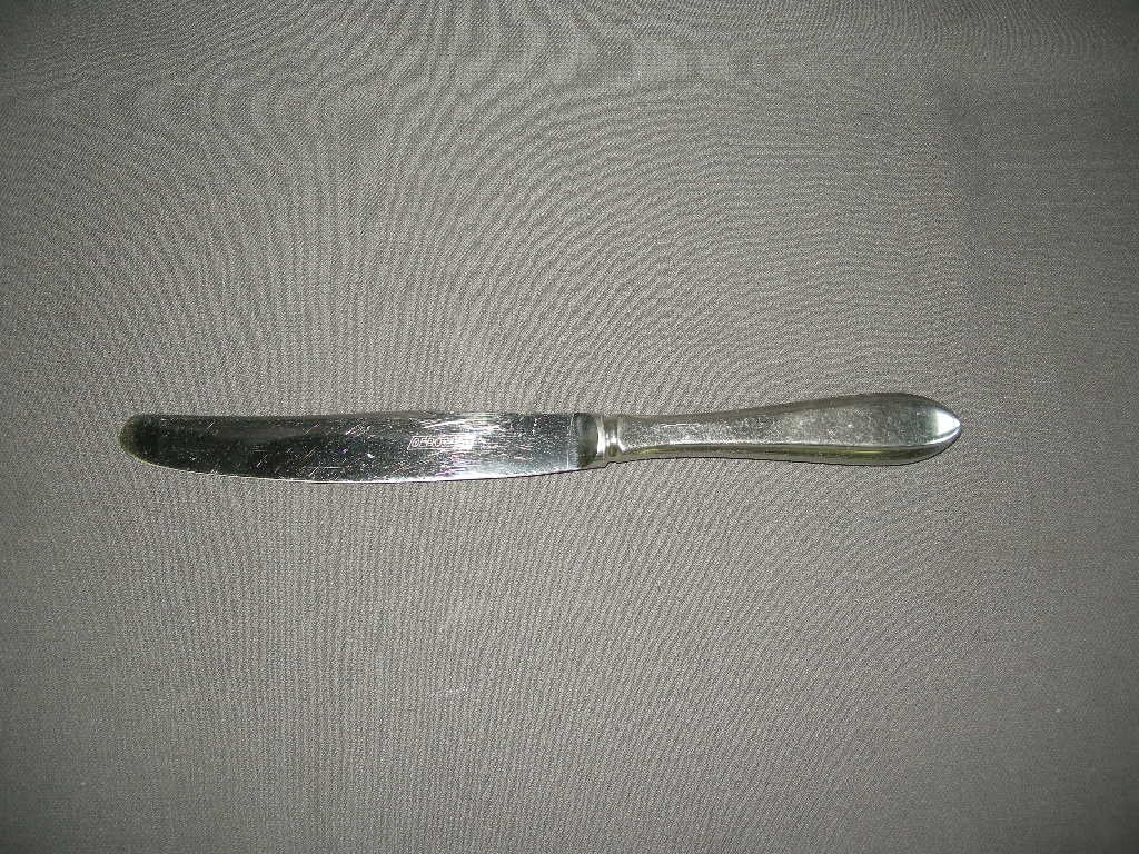 Gero Zilmeta model 718 puntfilet mes 24,8 cm. met breder snijgedeelte