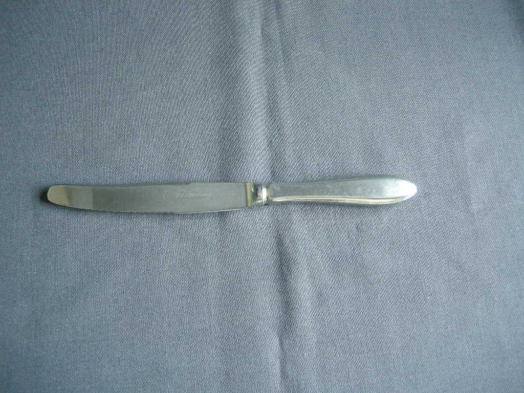 Gero Zilmeta model 718 puntfilet mes met kartel 21,3 cm.