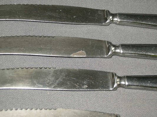 Gero Zilmeta model 718 puntfilet messen 21 cm. met kartels