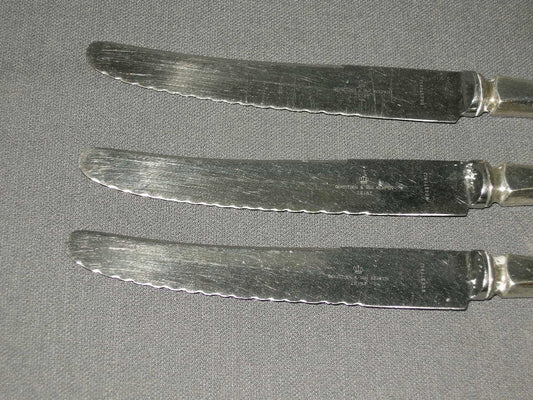 Keltum verzilverd P8 puntfilet messen 24,5 cm.