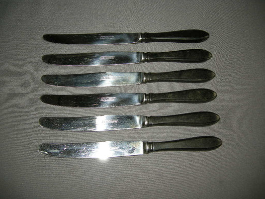 Gero Zilmeta model 718 puntfilet messen 24 cm. met bakeliet