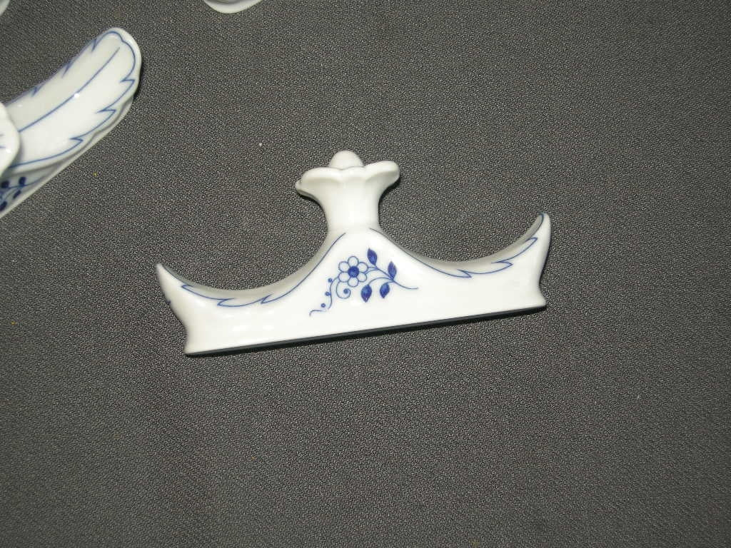 Hütschenreuther Blau Zwiebelmuster messenleggers