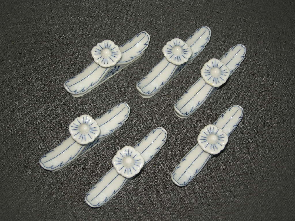 Hütschenreuther Blau Zwiebelmuster messenleggers