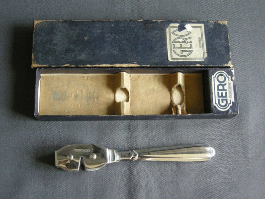 Gero Zilmeta model 573 Stropdas messenslijper in origineel doosje