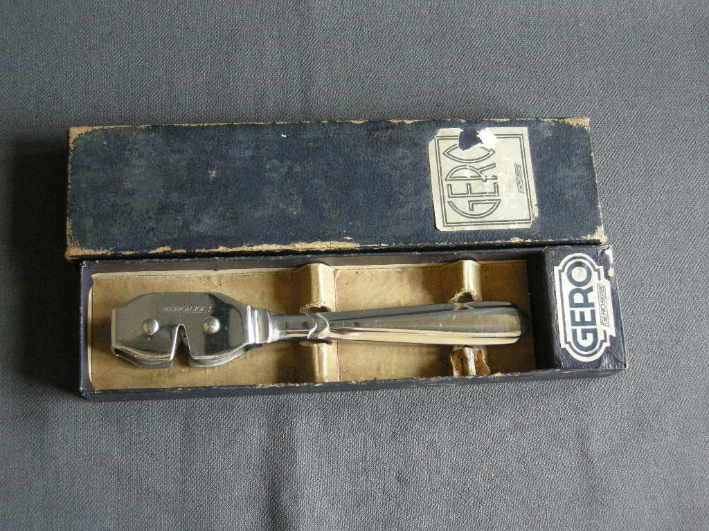 Gero Zilmeta model 573 Stropdas messenslijper in origineel doosje