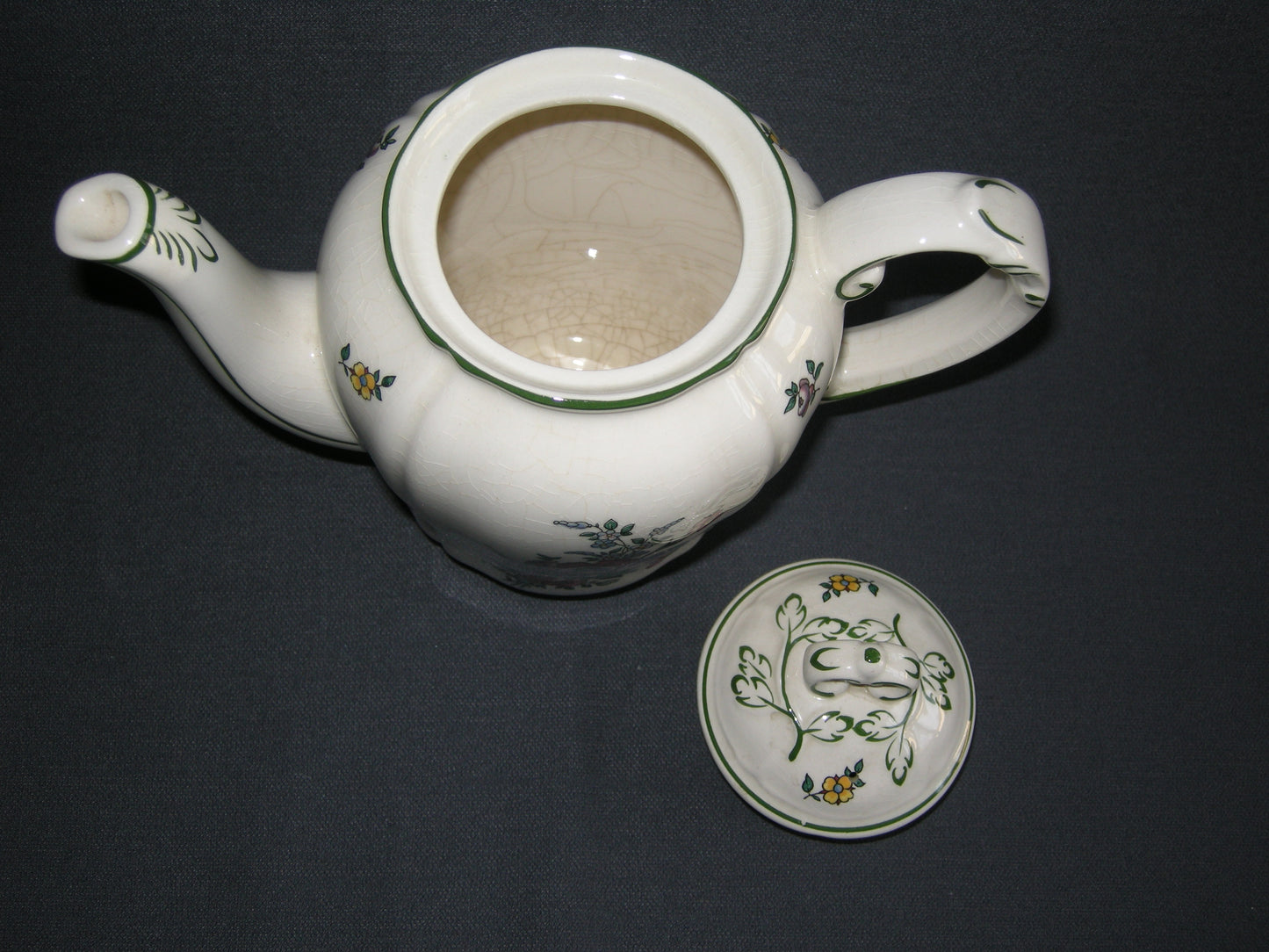 Villeroy & Boch Alt Strassburg oud stempel moccapotje