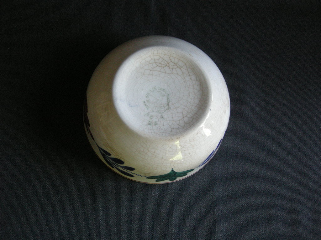 Societe Ceramique Boerenbont 483A nestschaaltje O12,5 cm. met verkleuring