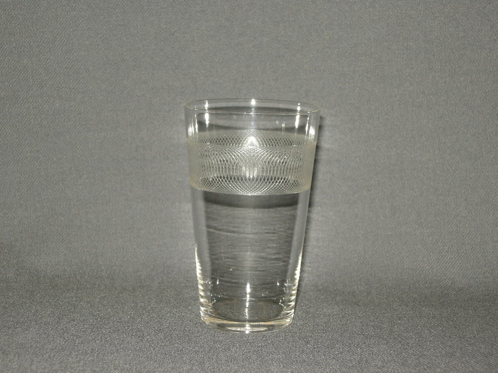 gebruikt glas rollend geld O5,5 cm.