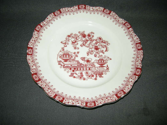 Seltmann & Weiden Theresia rood ontbijtbord O20,5 cm.