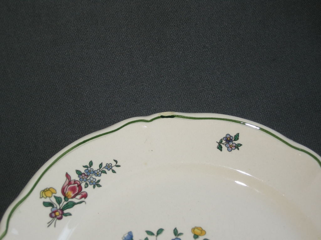 Villeroy & Boch Alt Strassburg nieuw stempel ontbijtborden beschadigd
