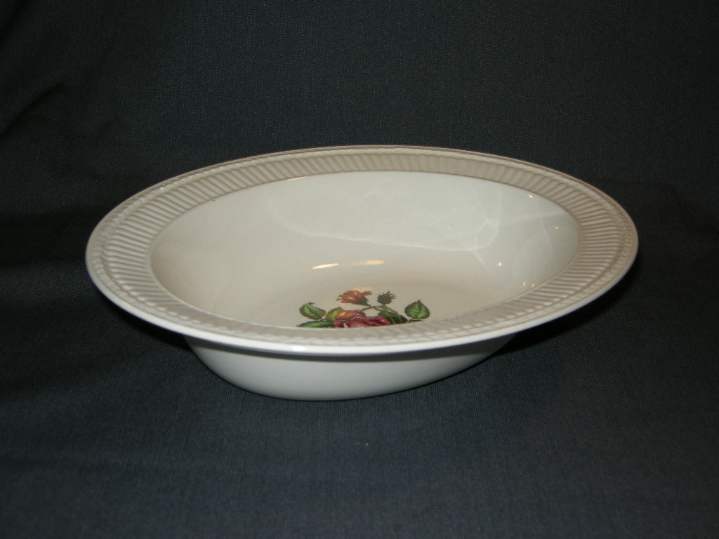 Wedgwood Moss Rose ovalen open groenteschaal