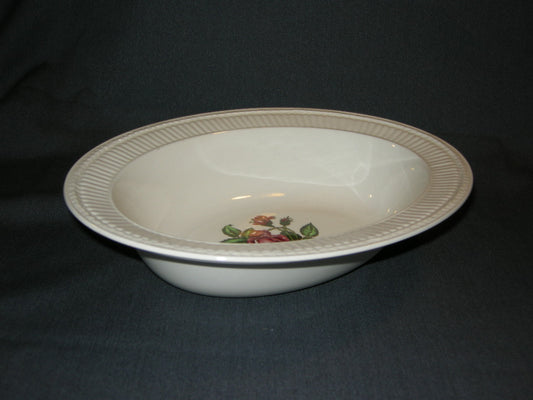 Wedgwood Moss Rose ovalen open groenteschaal