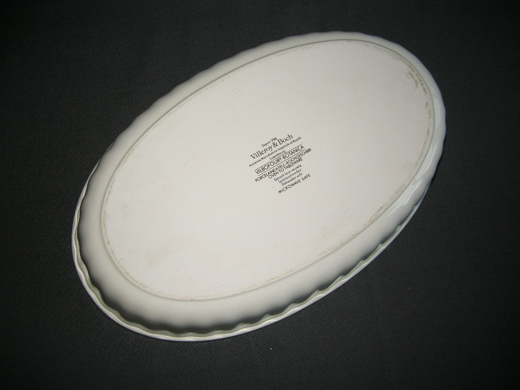Villeroy & Boch Botanica Vilbofour ovenschaal ovaal 33,5 x 21 x 6 cm.