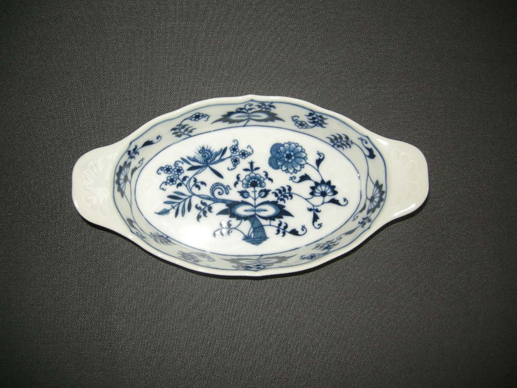 Blue Danube ovenschaaltje ovaal 20,5 x 10,5 cm.