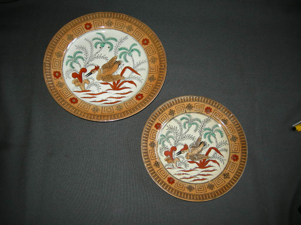 Societe Ceramique Panama Set van 2 borden