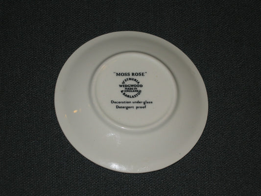 Wedgwood Moss Rose petit four bordje