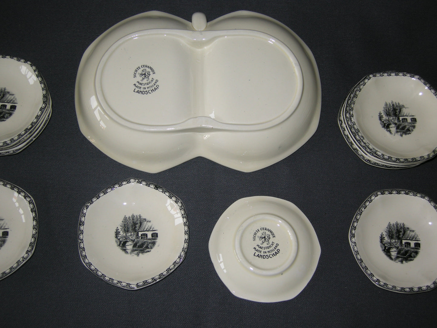 Societe Ceramique Landschap petit-fourset