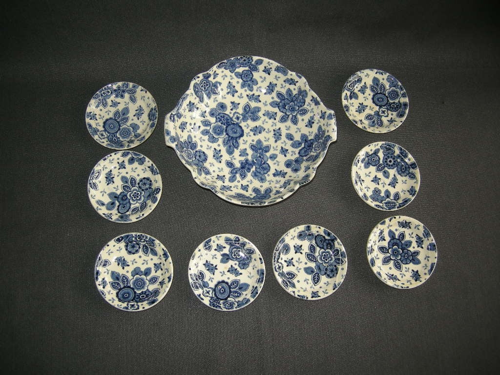 Societe Ceramique Beatrix petit four set schulp