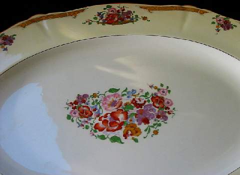 Alfred Meakin Osiris Shape Elgin vleesschaal 36 x 27 cm.
