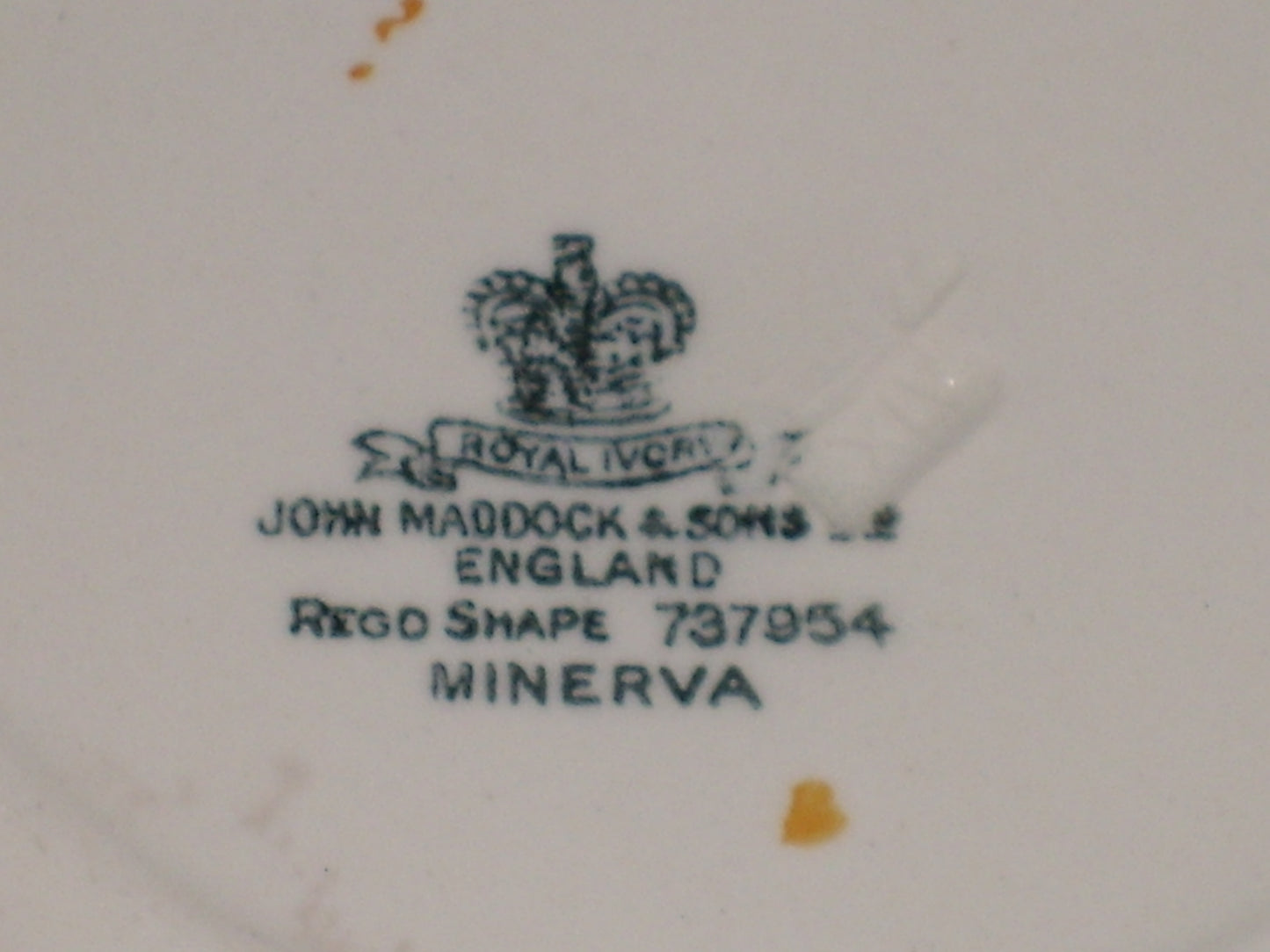 John Maddock & Sons Minerva soepborden
