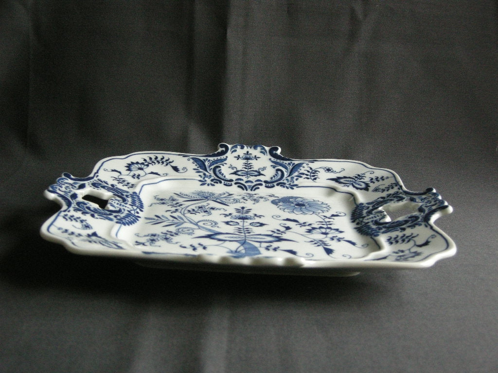 Blue Danube presenteerschaal 31 x 31 cm.