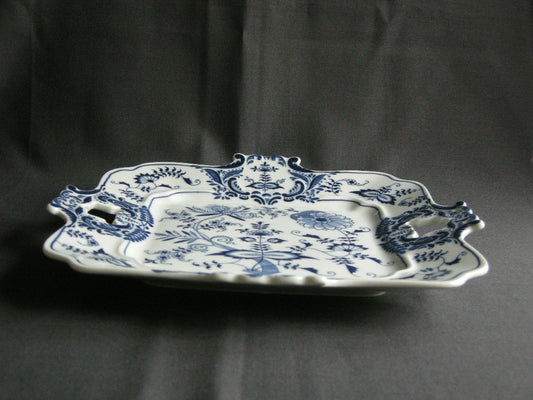 Blue Danube presenteerschaal 31 x 31 cm.