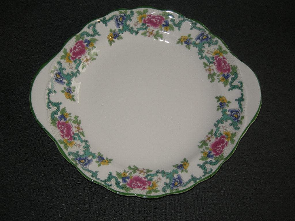 Royal Doulton Floradora green presenteerschaal