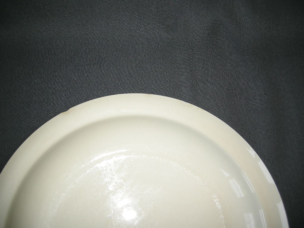 Boch Frères Keralux pastel zalmrose presenteerschaal