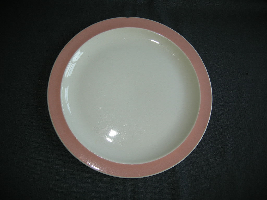 Boch Frères Keralux pastel zalmrose presenteerschaal