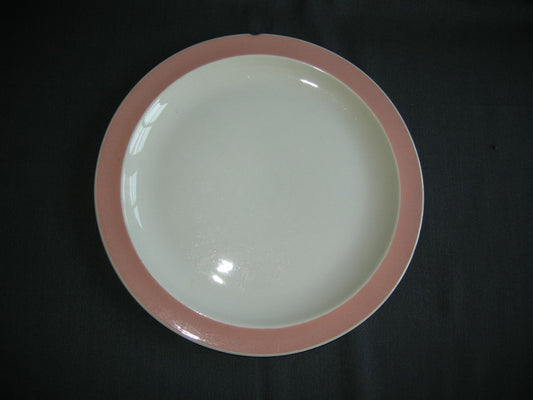Boch Frères Keralux pastel zalmrose presenteerschaal