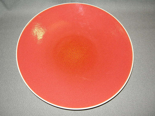 Jars Ceramistes Tourron rood presenteerschaal O32,5 cm.