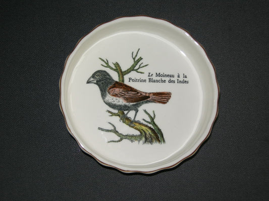 Villeroy & Boch Paradiso quicheschaaltje Le Moineau à la Poitrine Blanches des Indes