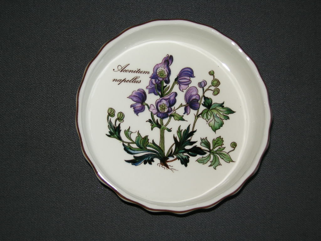 Villeroy & Boch Botanica Vilbofour quicheschaaltje O11,5 cm., hoogte 2,5 cm. Aconitum napellus