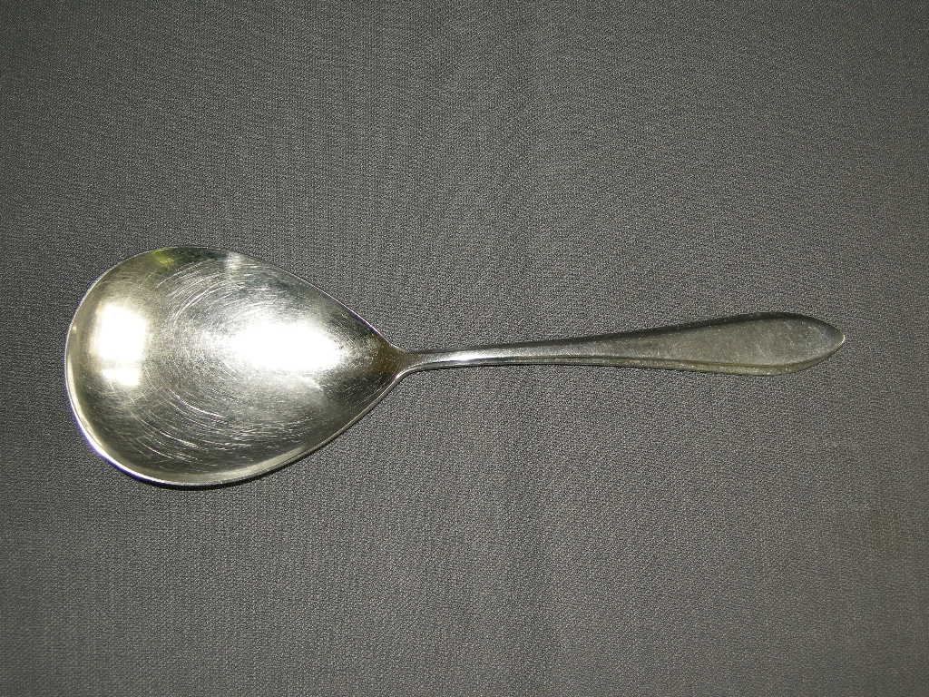 Gero Zilmeta model 718 puntfilet rijstlepel 23,4 cm.